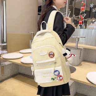 2025新款女生卡通书包女童初中生5小学生6大容量四至六年级高颜值