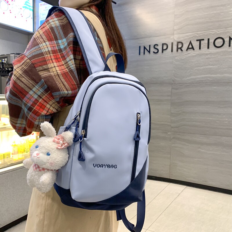 红鹮鸟日系森系百搭轻便双肩包女