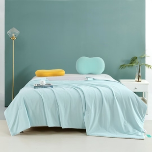 A类母婴凉感丝夏凉被可水机洗单人双人空调被