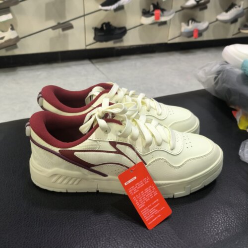 李宁COMMON 80s板鞋男子2026春季新款舒适软弹经典休闲鞋AGCW013