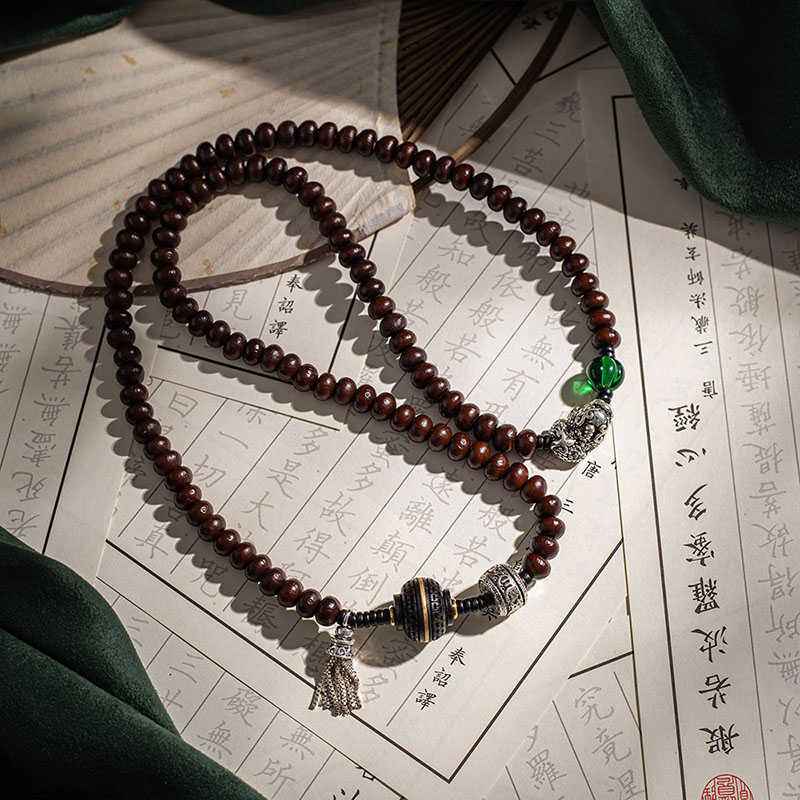 紫金钵盂菩提子金碗菩提手链项链