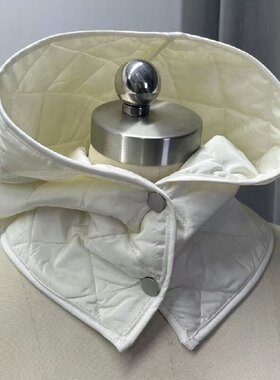 可拆卸配羽绒衣服单独买帽子连帽假帽子领