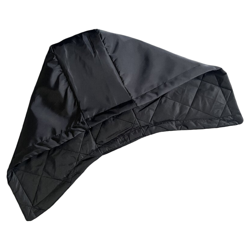 冬季棉服羽绒服可拆卸假帽