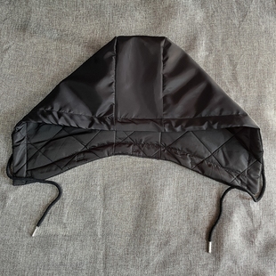 防水配羽绒服帽子可拆卸可单买假卫衣帽子领单独假领子