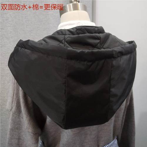 纯色可拆卸单买帽子商务双面防水