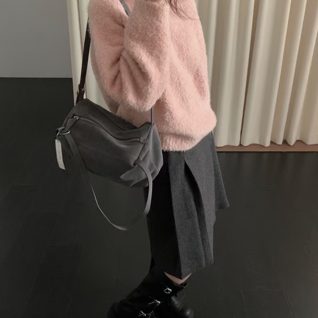 Letter To Myself-冬上新韩系宽松百搭休闲保暖毛衣3693