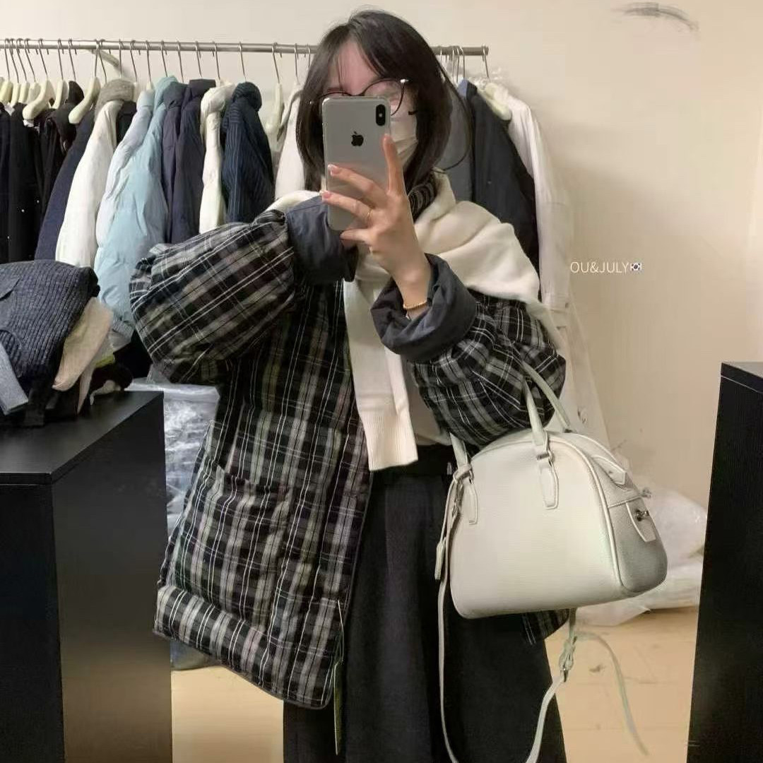 LIN.Y-冬上新经典双面穿舒适百搭休闲显瘦保暖羽绒服外套249143