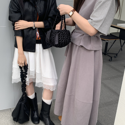 THIRTEEN 拾叁-订单王质感超好宽松皮衣(配包包)F03