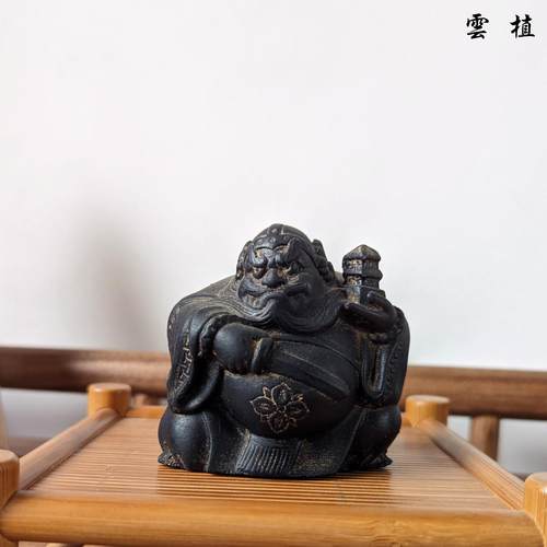 钟馗天师三维立体图摆件