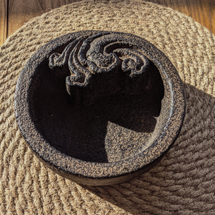 仿古复古中式禅意装饰茶室客厅书房花盆烟灰缸笔洗微景观花器