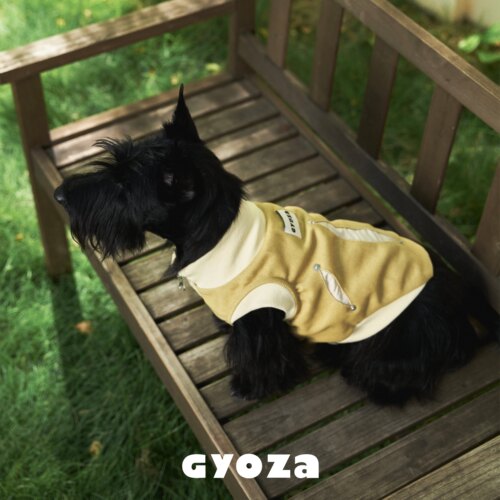GYOZA秋冬狗狗夹克衫宠物外套