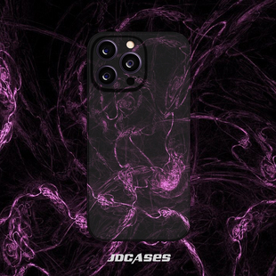 紫色美学iphone15promax手机壳小众菲林壳防摔全包软壳安卓