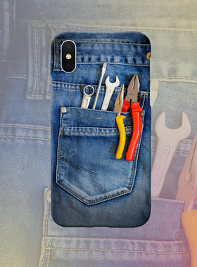 牛仔创意 iphone15promax全包软壳半包硬壳菲林手机壳安卓