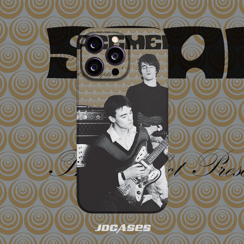Spacemen 3太空摇滚18promax全包软壳菲林硬壳防摔苹果17安卓手机壳