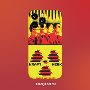 Kraftwerk发电站乐队 16promax手机壳小众菲林壳防摔苹果17全包软壳安卓