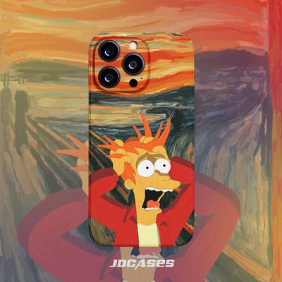 搞怪呐喊飞出个未来 iphone16promax手机壳小众菲林壳防摔苹果17全包软壳安卓