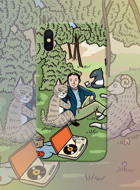 村上春树 iphone15promax全包软壳半包硬壳菲林手机壳安卓
