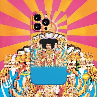 Jimi Hendrix吉他之神 16promax手机壳小众菲林壳防摔苹果17全包软壳安卓
