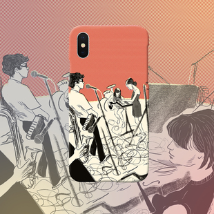 Black Country New Road 摇滚15promax手机全包软壳半包硬壳菲林苹果防摔安卓