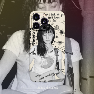 my bloody Valentine盯鞋自赏 16promax手机壳小众菲林壳防摔苹果17全包软壳安卓