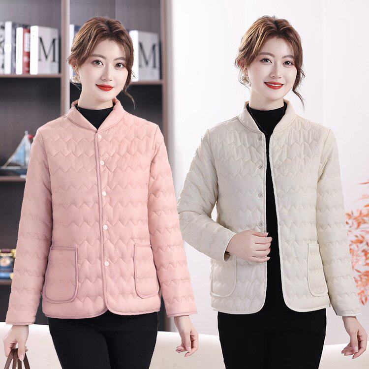 中年女装妈妈冬装棉衣外套洋气小棉衣/棉服
