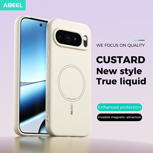 适用于 谷歌 PIXEL 10 PRO XL 液态肤感磁吸保护壳 PIXEL 10 PRO / PIXEL 10 / PIXEL 10A 磁吸保护套