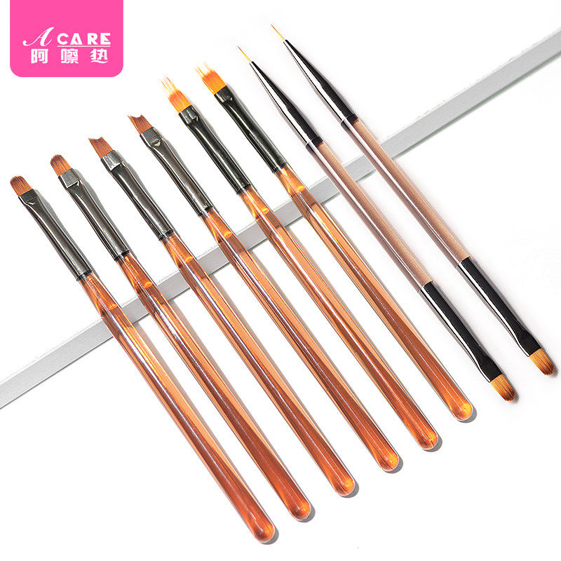 美甲笔刷D1pq808-拉线建构彩绘光疗笔初学者家用画花晕染美甲工具,彩妆/香水/美妆工具,美甲笔/美甲刷/美甲笔刷套装,淘宝优惠券,粉丝福利购,淘宝优惠卷