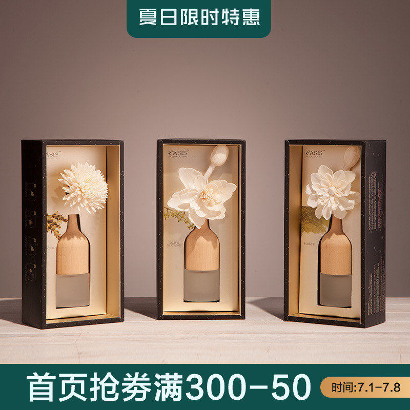 正想木瓶無火香薰精油禮盒套裝揮發藤條香薰室內臥室房間檀香熏香在類目 洗護清潔劑/衛生巾/紙/香薰, 香薰用品, 香薰香料中 - 來自Buy2taobao.com提供專業的淘寶代購服務