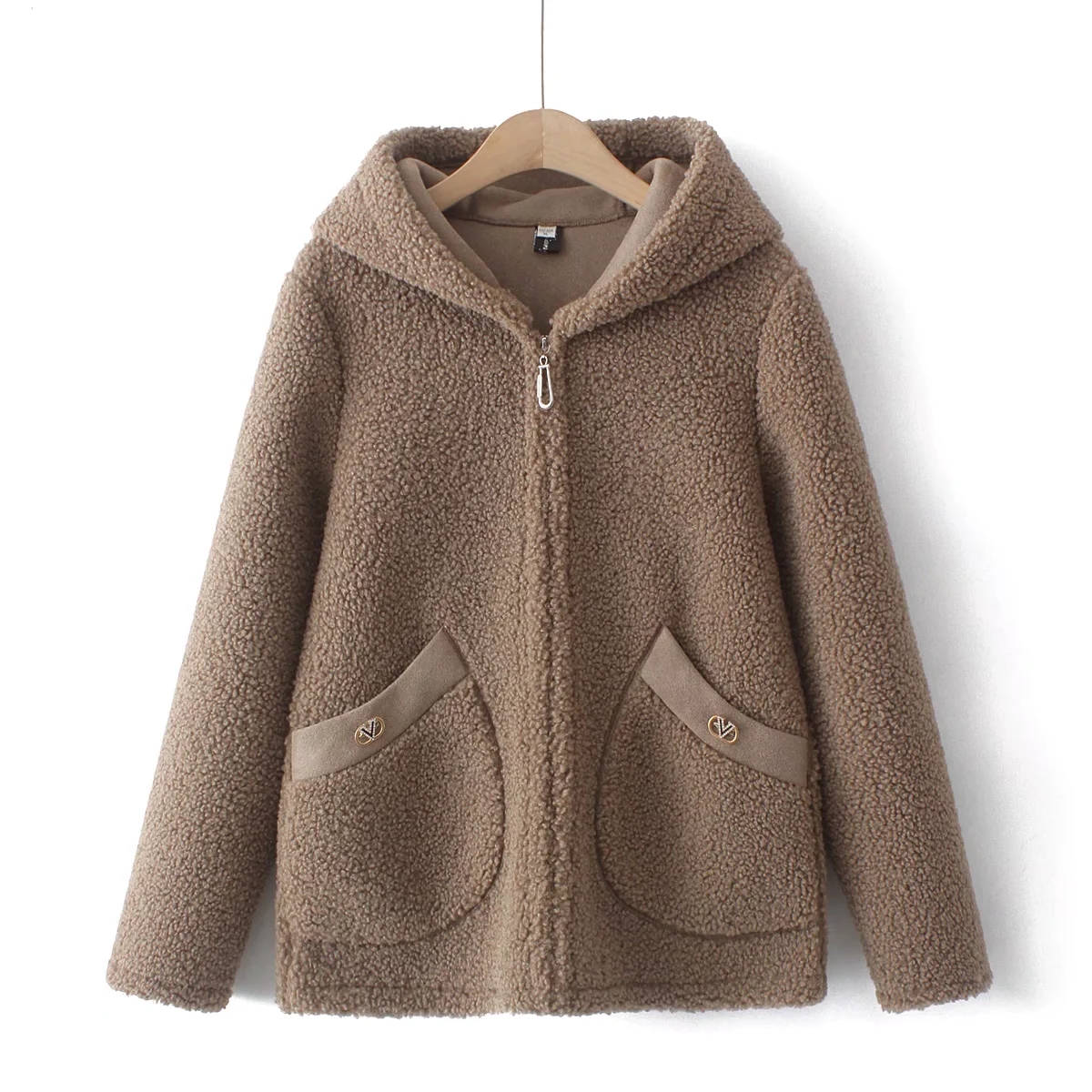 冬季中老年大码宽松棉衣外套女装