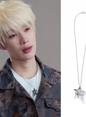 吴添豪 周玺 沈宴同款捆绑星星光项链圈不掉色毛衣链金屋藏骄周边