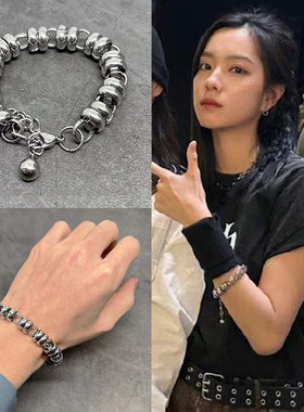 庄达菲欠欠儿同款圈扣相伴手链