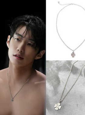 朴宰范同款JAYPAPK四叶草潮饰品