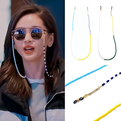 怦然再心动王子文同款挂脖子彩珠