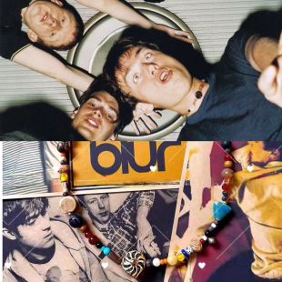 blur模糊乐队Damon主唱同款项链摇滚乐迷猴面金牙定情信物嬉皮珠