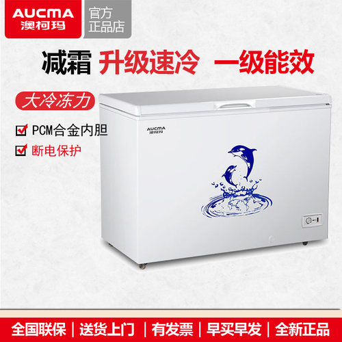 澳柯玛减霜无霜冷冻单温冰柜一级