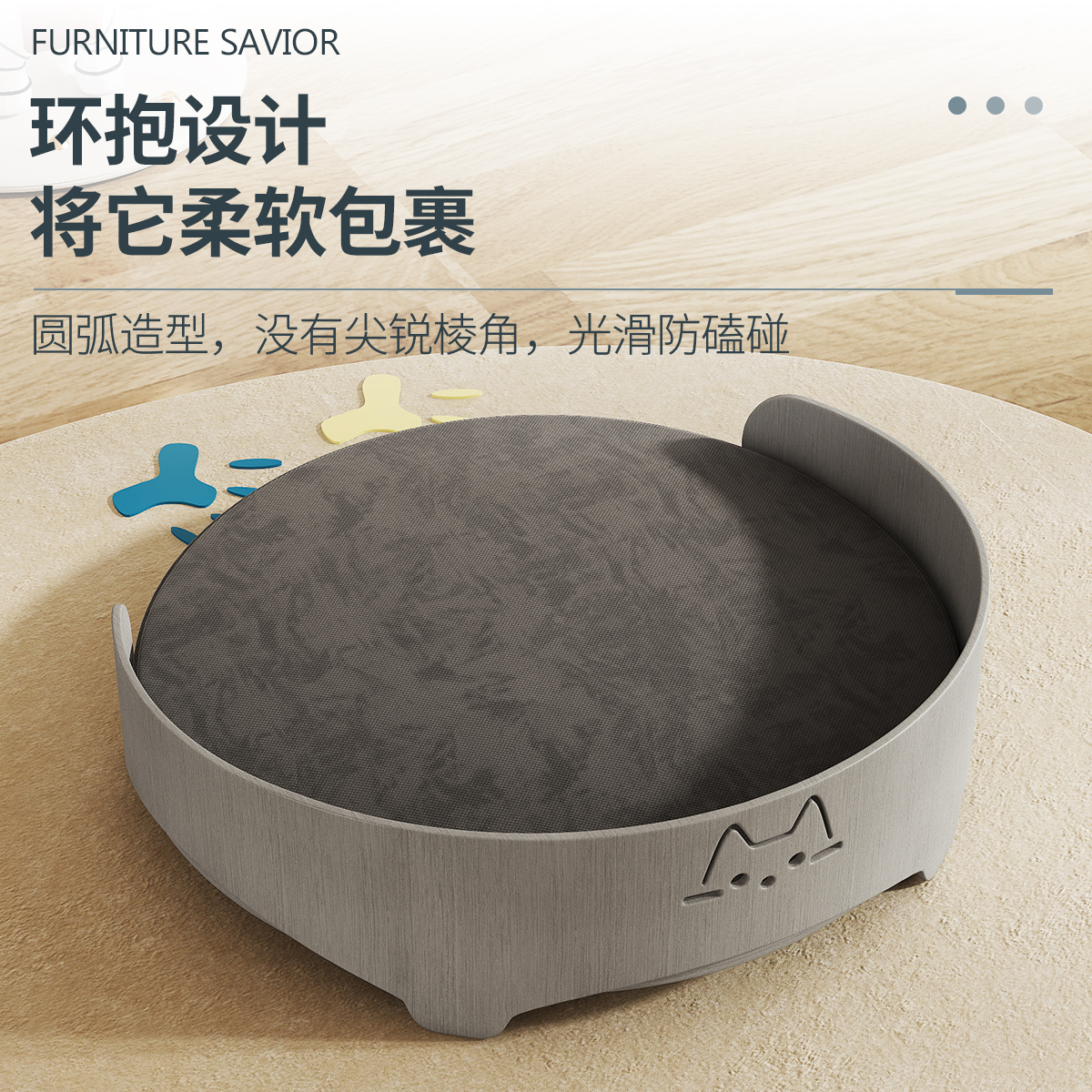 实木宠物窝宠物沙发猫窝狗狗床可拆洗中小型宠物四季通用睡窝猫床
