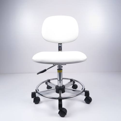 力点防静电升降靠背椅学校实验室办公椅无尘工厂车间工作椅旋转凳