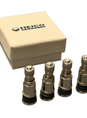 带LOGO轮胎气门嘴套装 替换原车 HEICO SPORTIV沃尔沃专业改装