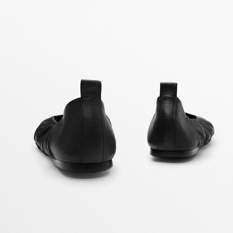 특가 환불불가 코드교환가능 천연가죽 발레 플랫