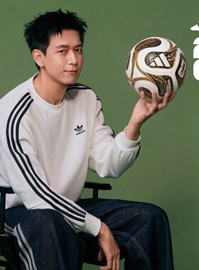 Adidas阿迪达斯2026年美加墨世界杯5号热粘合比赛足球JD8031