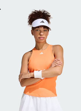 Adidas阿迪达斯网球服女子26新澳网克拉拉同款修身运动背心KE8862