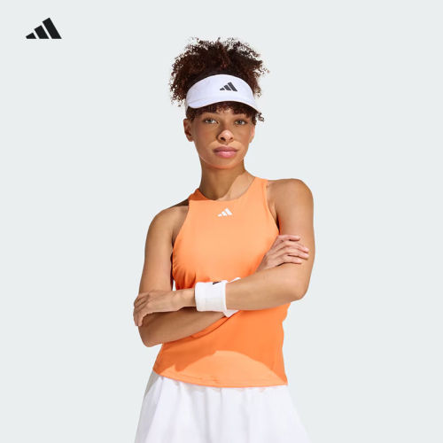 Adidas阿迪达斯网球服女子26新澳网克拉拉同款修身运动背心KE8862