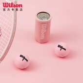 Wilson威尔胜2025款 樱花粉蛇年限定网球初学训练用球专业比赛网球