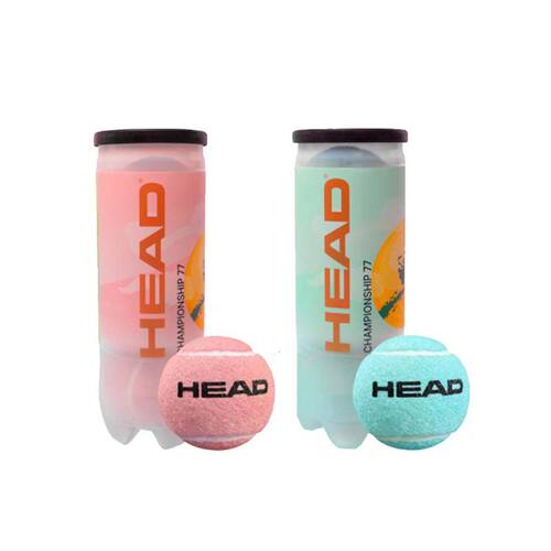 HEAD海德网球限定款粉色蓝色告白礼物网球比赛训练有压网球