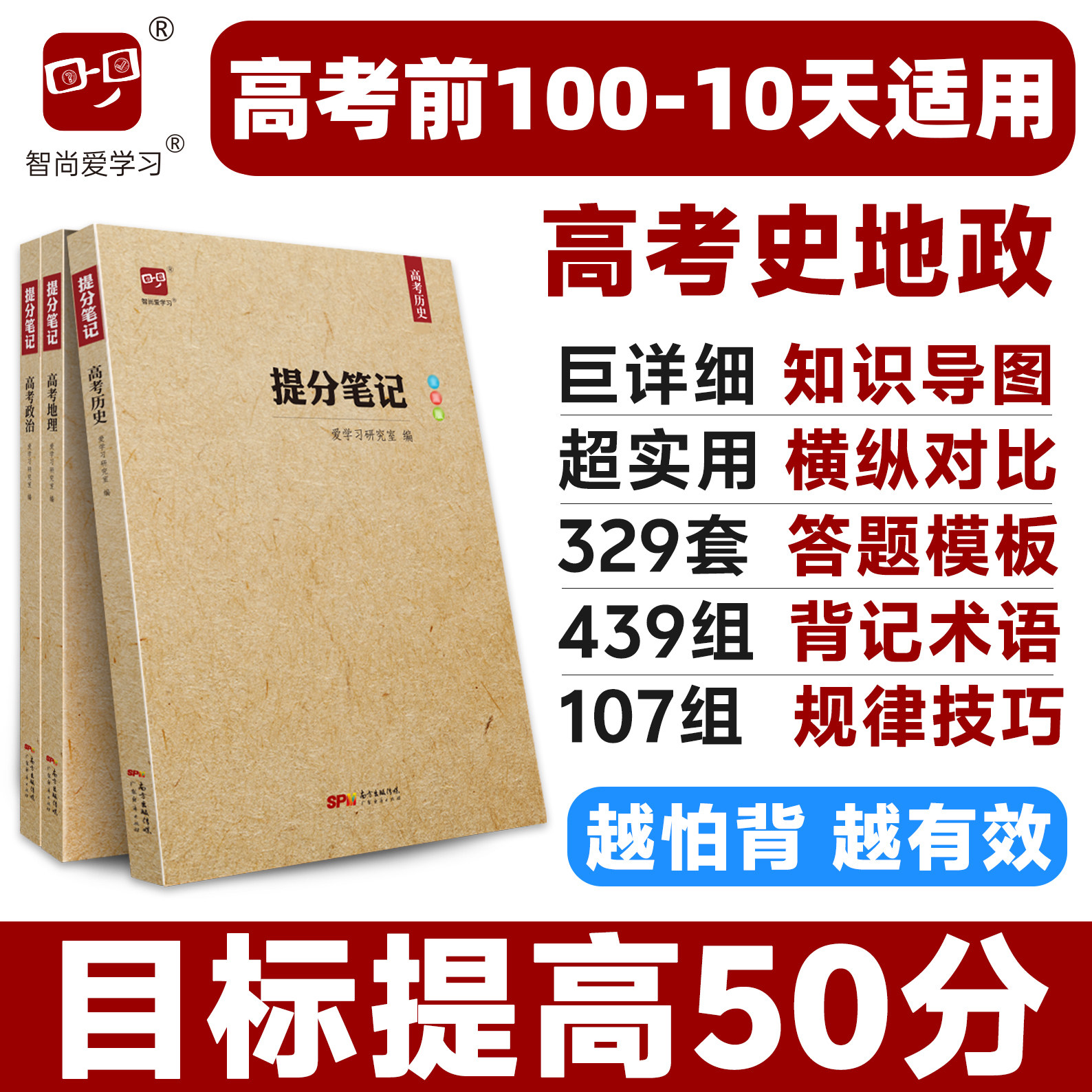 2026高考提分笔记高考史地政文综冲刺版历史地理政治新高考总复习二轮三轮知识导图答题模板清单真题新教材高三高中教辅智尚爱学习