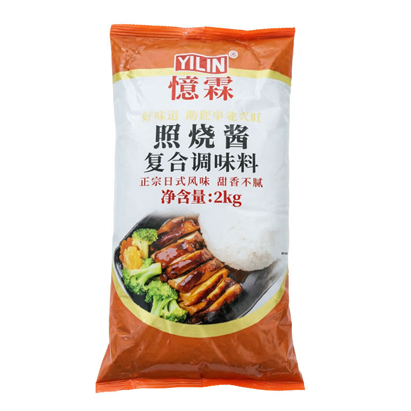 忆霖照烧酱2kg日式照烧汁烤肉拌饭酱章鱼丸子铁板鱿鱼寿司调味酱