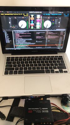 打碟专用 DJ电脑MD101 苹果电脑 笔记本电脑 常用DJ软件 200G舞曲