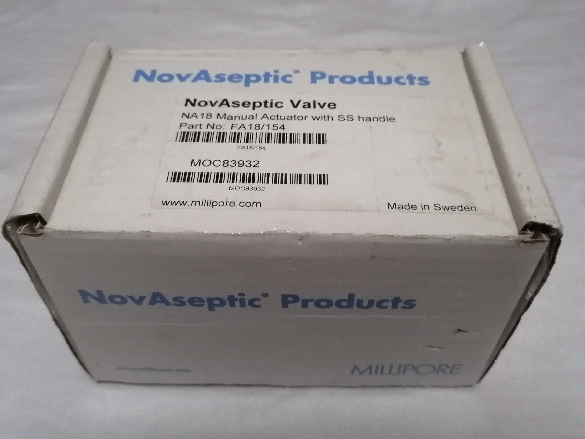 默克密理博novaseptic valve fa18/154