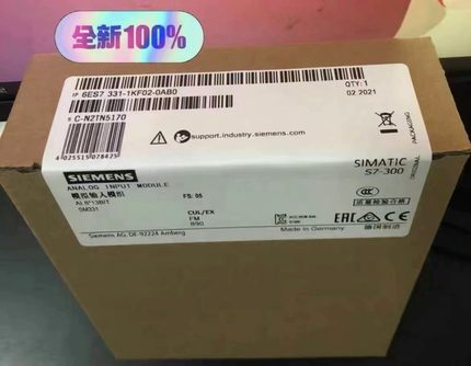 6ES7 331-1KF02-0AB0 西门子正品. 质保一询价*