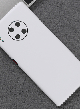 适用华为mate30白色全包后膜p40pro背荣耀30贴纸nova4567改色彩膜